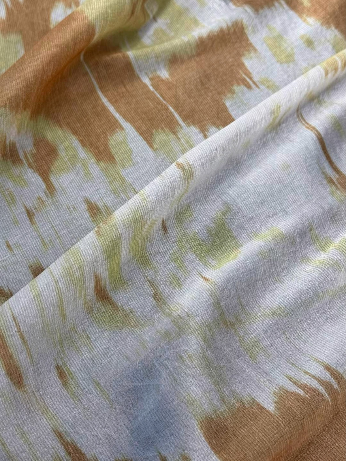 Acetate Stripe - Gold Ikat