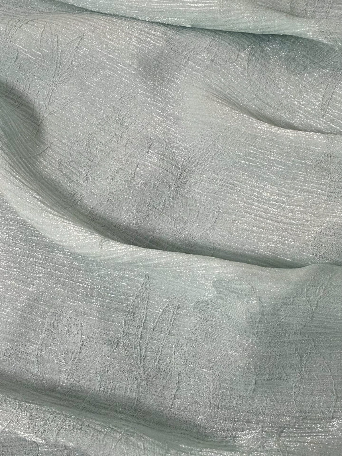 Silk Crinkle Jacquard