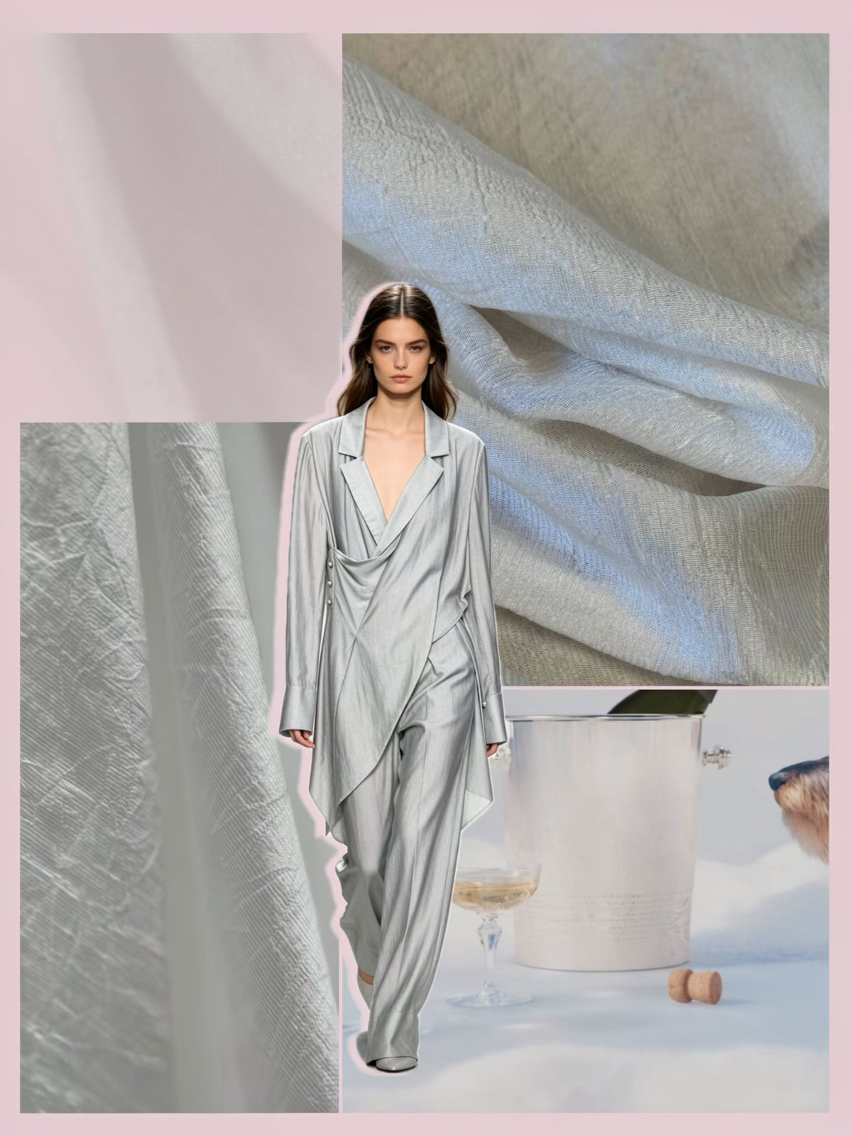 Featherlight Acetate Nylon Stripe