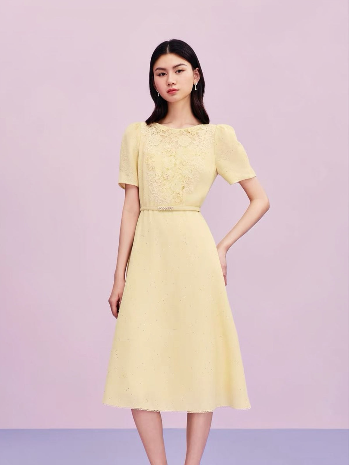 Sequin Fleck Jacquard