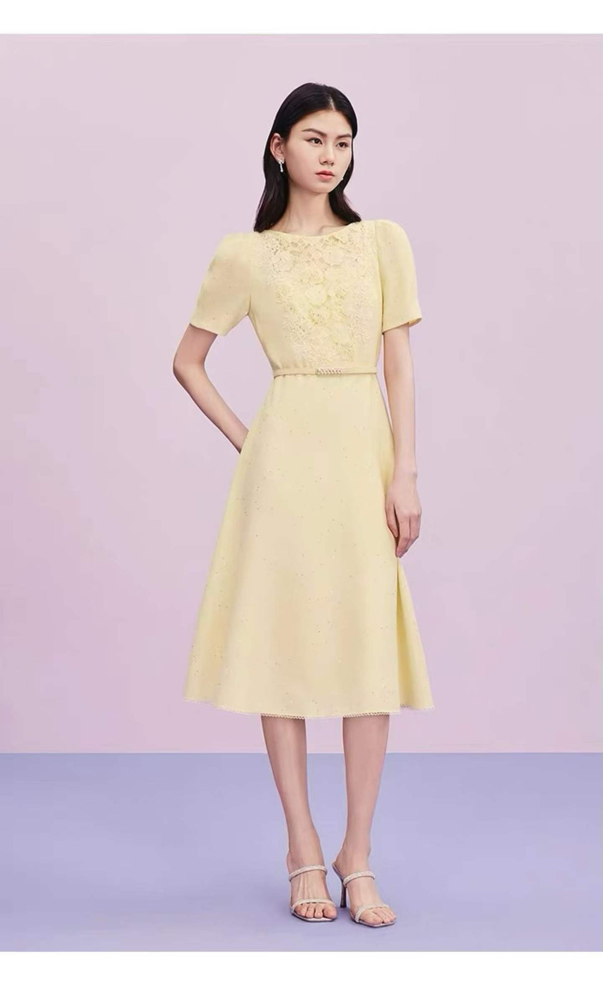 Sequin Fleck Jacquard