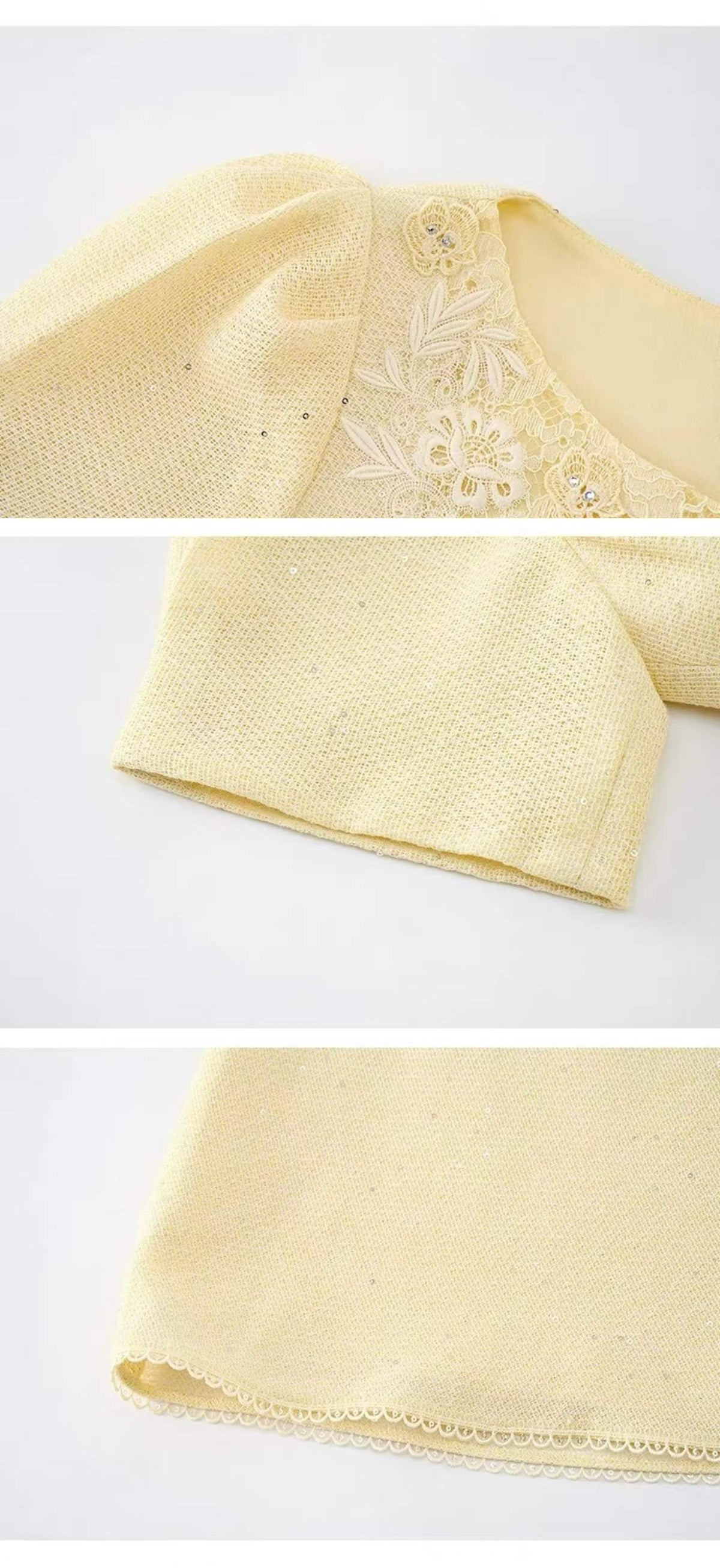 Sequin Fleck Jacquard