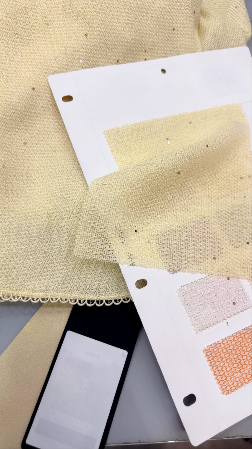 Sequin Fleck Jacquard