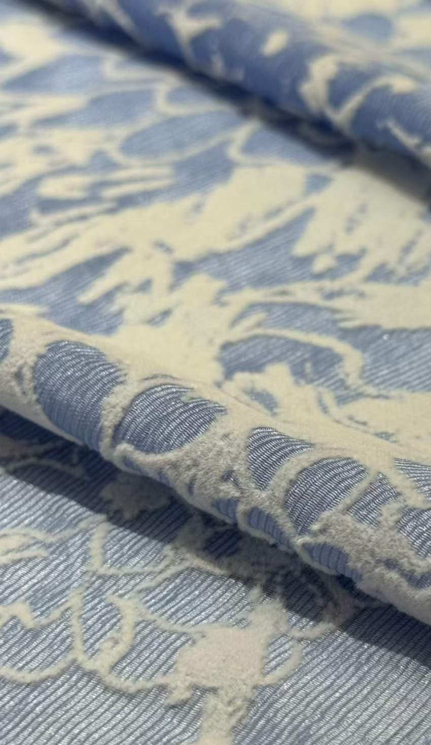 Acetate Flock - Indigo Bloom