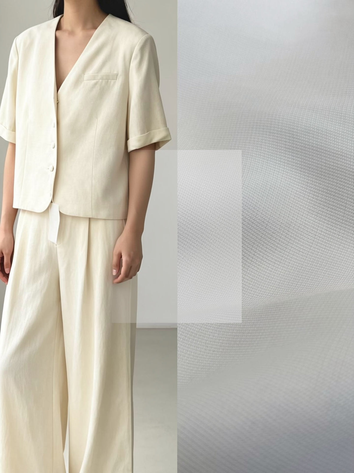 Slub Rayon Suiting