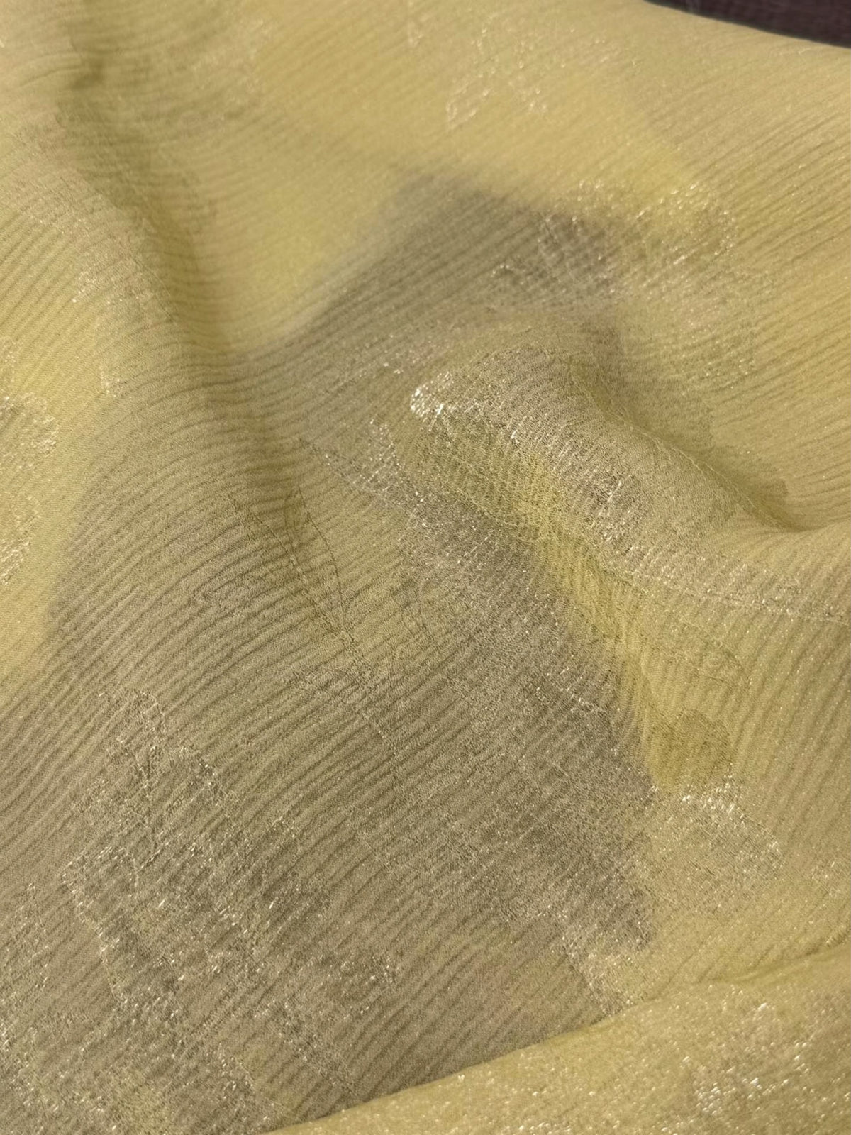 Silk Crinkle Jacquard