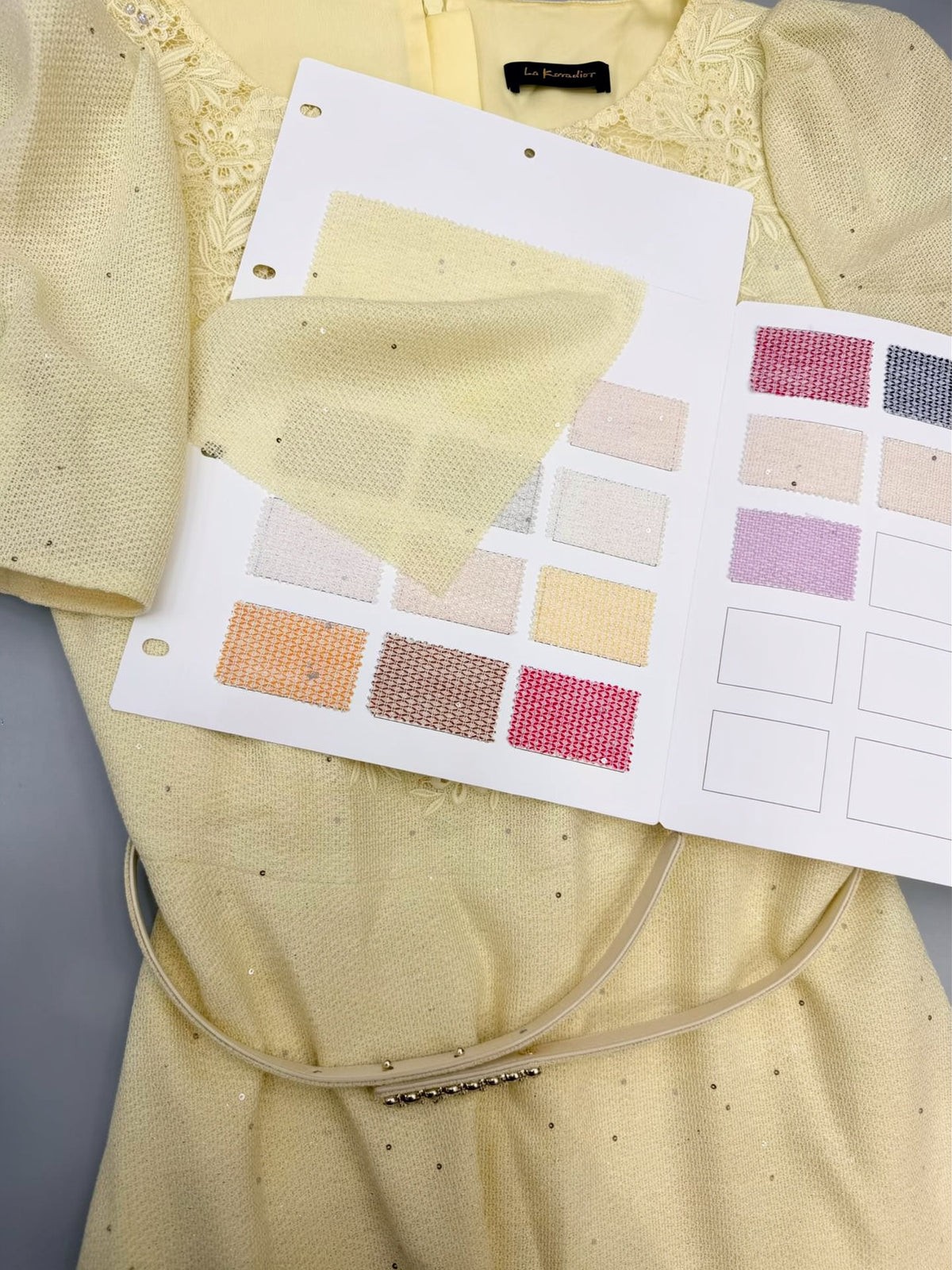 Sequin Fleck Jacquard