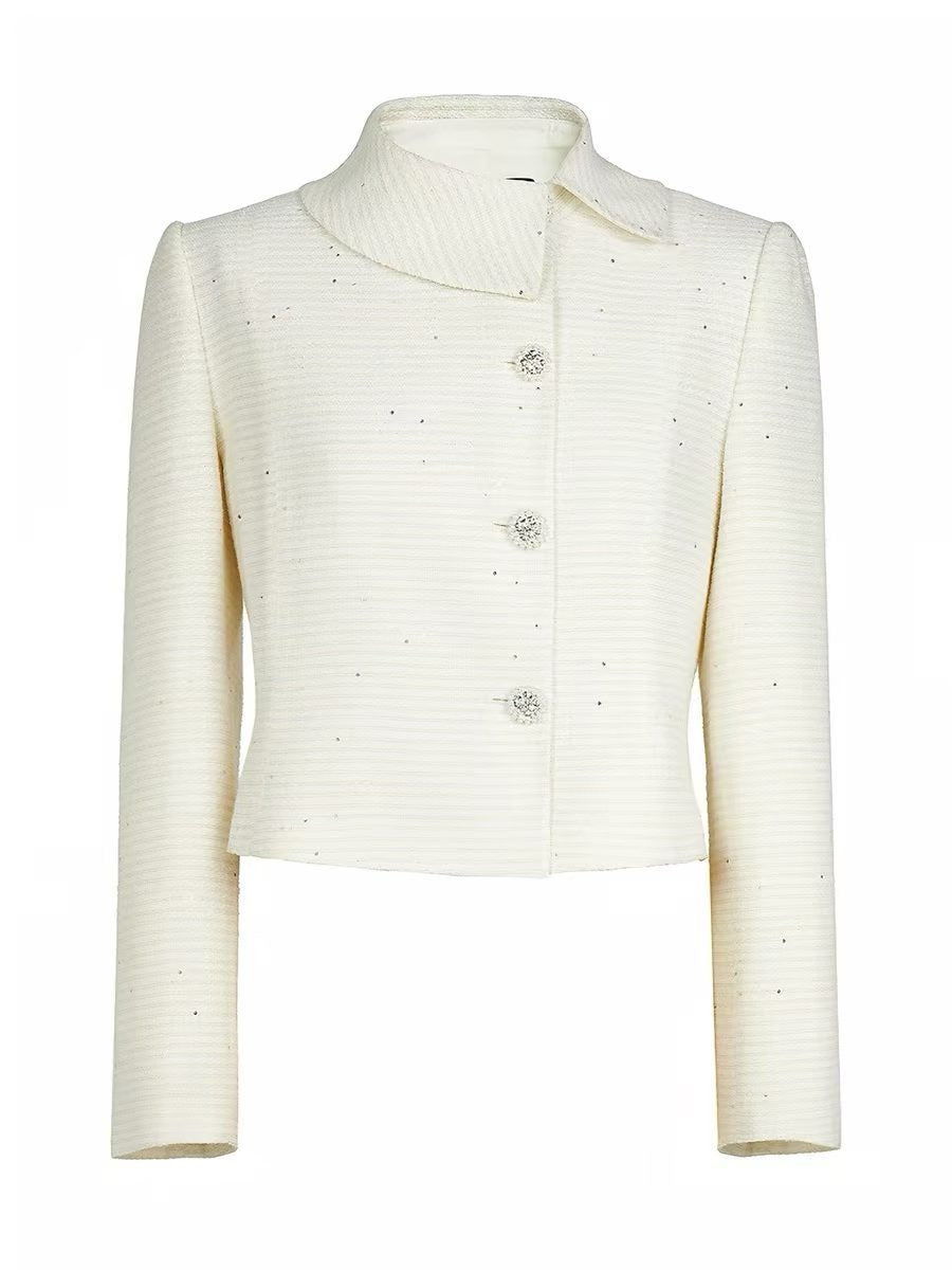 Cotton Fleck Boucle Tweed