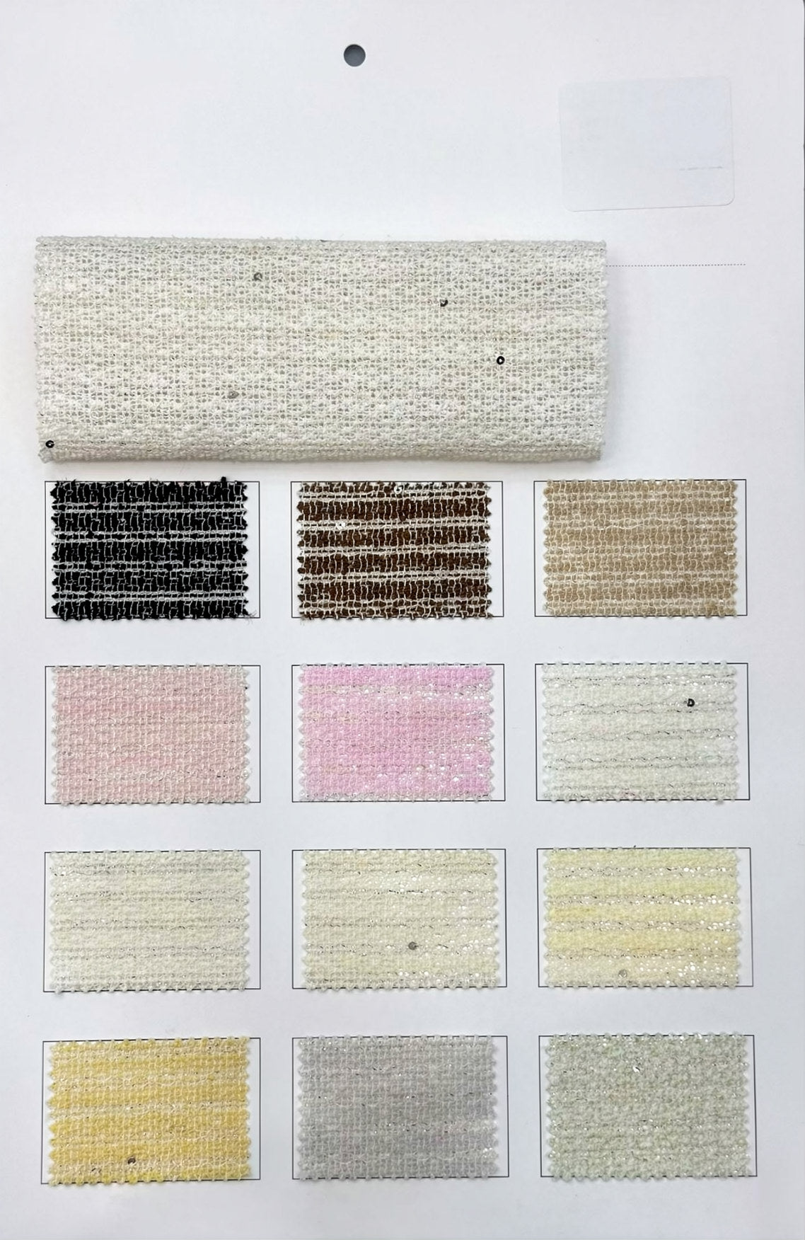 Cotton Fleck Boucle Tweed